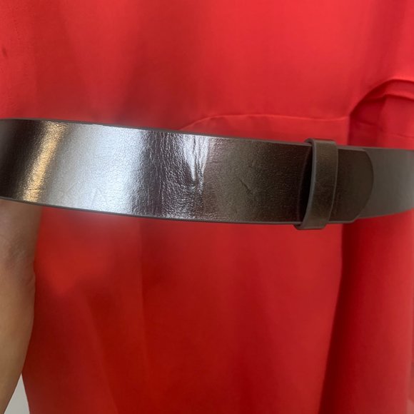 Halston Heritage Coral Cocktail Dress - Picture 6 of 9